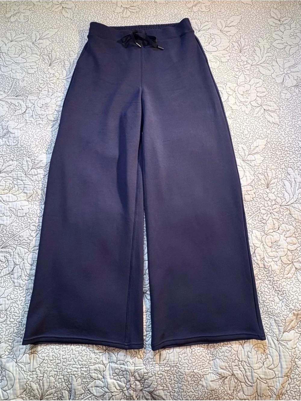 💥SPANX AirEssentials Wide Leg Pant Timeless Navy Soft Luxe Travel Lounge~XL🧡 - Picture 11 of 11